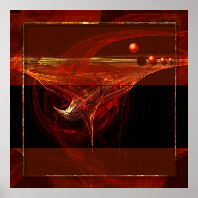 Pôster Fractal-3 (Frente)