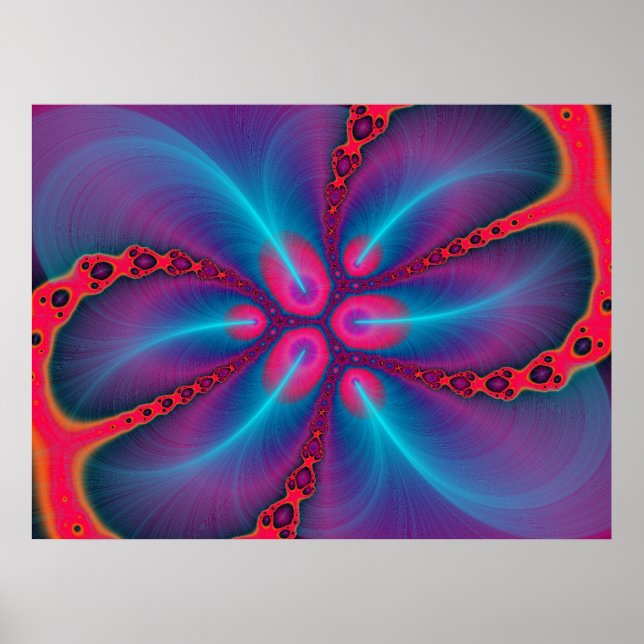 Pôster Fractal 301 (Frente)
