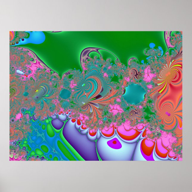 Poster Fractal 3052 (Frente)