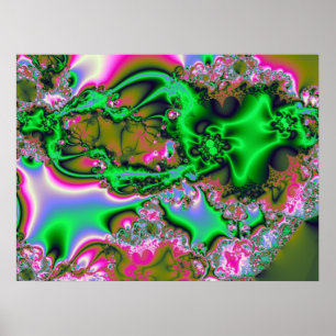 Pôster Fractal 3057-2