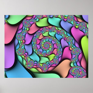 Pôster Fractal 318-2