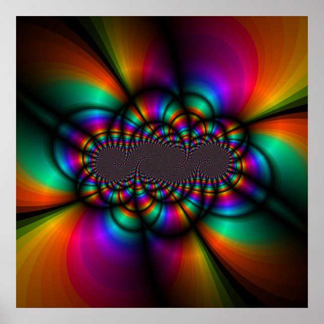 Pôster Fractal 352 (Frente)