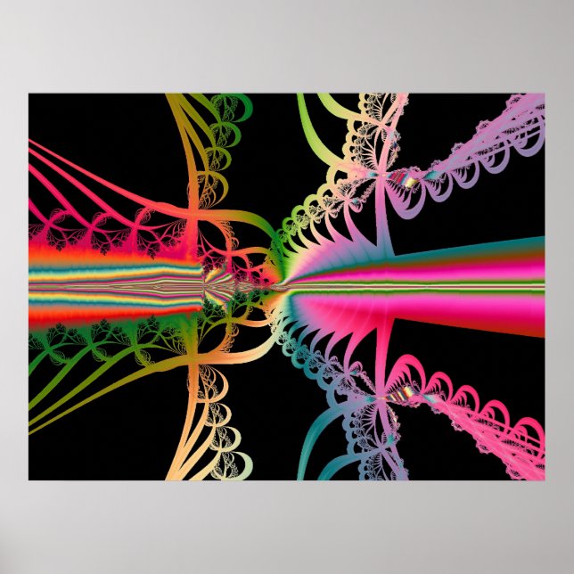 Pôster Fractal 372 (Frente)