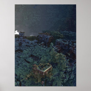 Poster Fractal 3D fortaleza