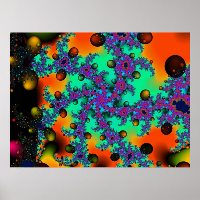 Poster Fractal 400 (Frente)