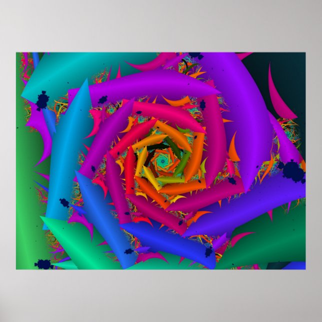 Poster Fractal 401 (Frente)