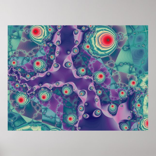 Pôster Fractal 433 (Frente)