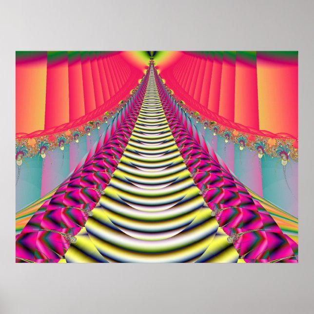 Pôster Fractal 435 (Frente)