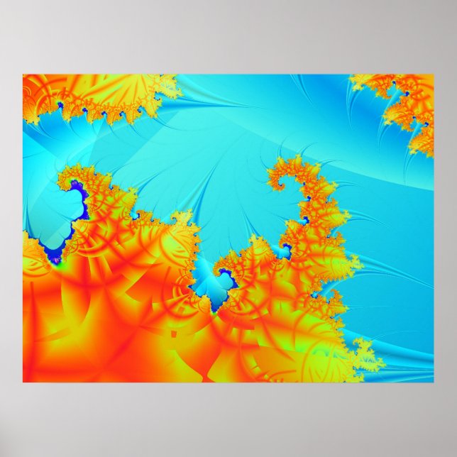 Poster Fractal 514 (Frente)