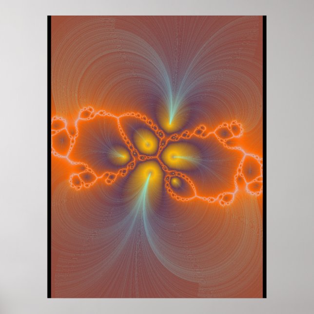 Pôster Fractal 626 (Frente)