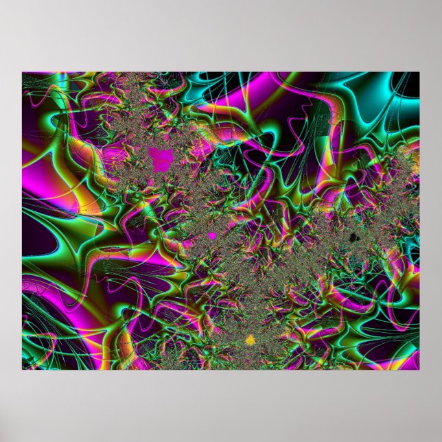 Pôster Fractal 628 (Frente)