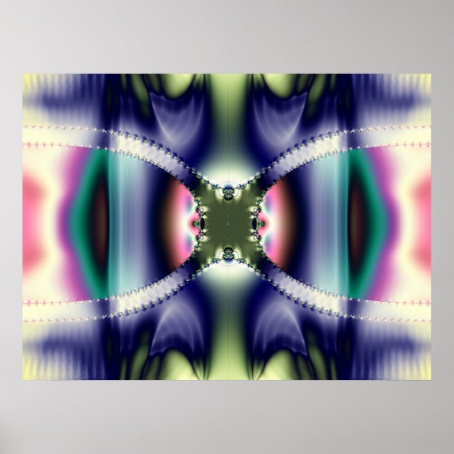 Pôster Fractal 711 (Frente)