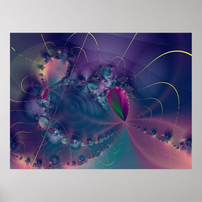 Pôster Fractal 816 (Frente)