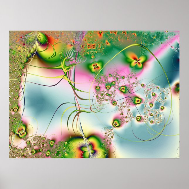 Pôster Fractal 817 (Frente)