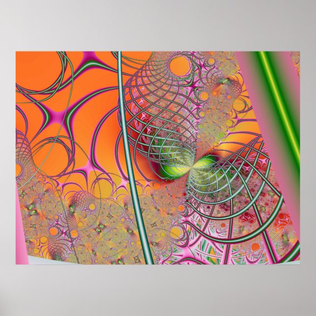 Poster Fractal 820 (Frente)