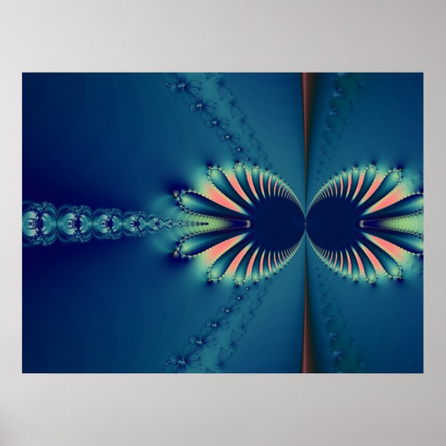 Pôster Fractal 837 (Frente)