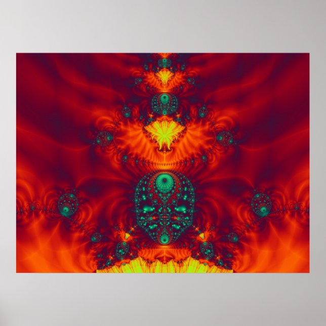 Pôster Fractal 850 (Frente)