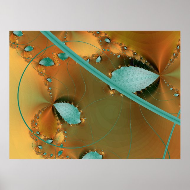 Pôster Fractal 857 (Frente)