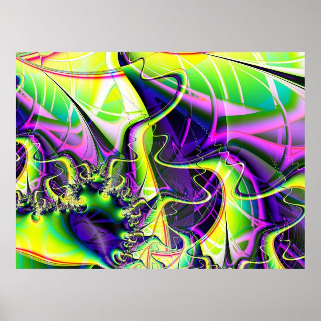 Pôster Fractal 861 (Frente)