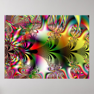 Pôster Fractal 884