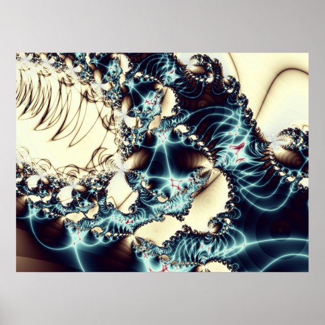 Poster Fractal 967 (Frente)