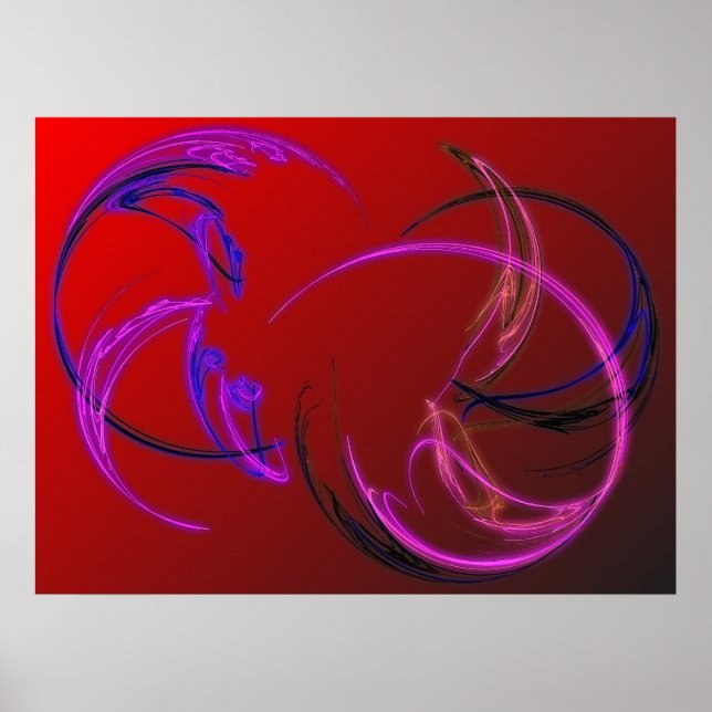 Pôster Fractal A032504C (Frente)