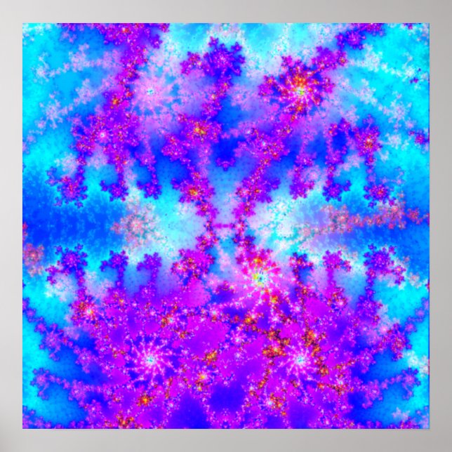 Poster Fractal Art Print (Frente)