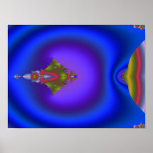 Fractal Azul Profundo