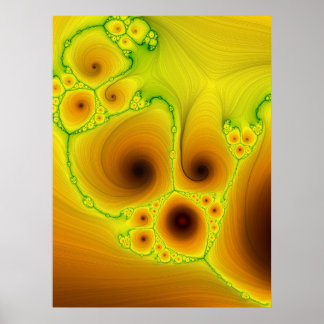 Poster Fractal Brilhante Wick 9