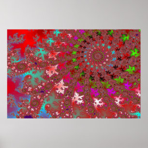 Poster Fractal de Clocos