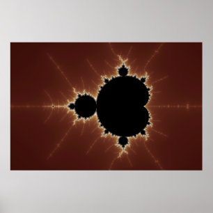 Poster Fractal de energia sutil