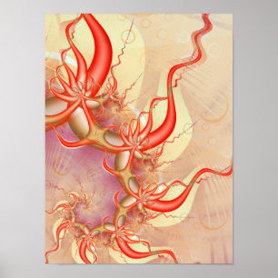 Poster Fractal de Ondas Sonoras
