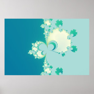 Pôster Fractal dos cogumelos