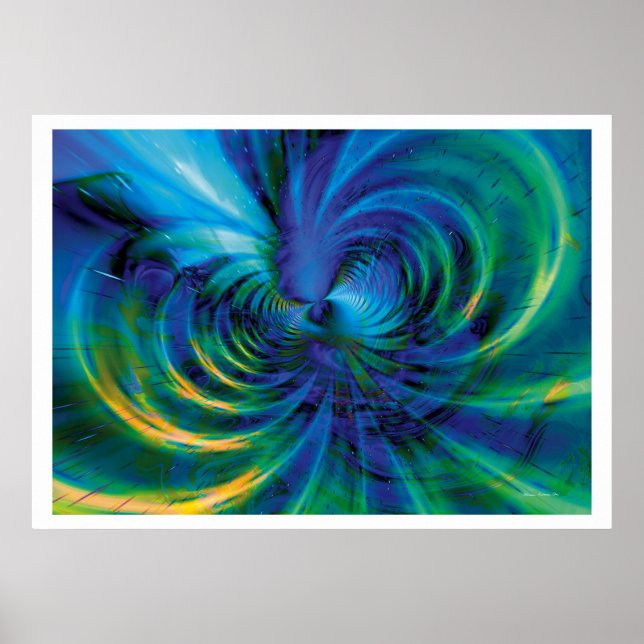 Pôster Fractal Fantasy 18 (Frente)