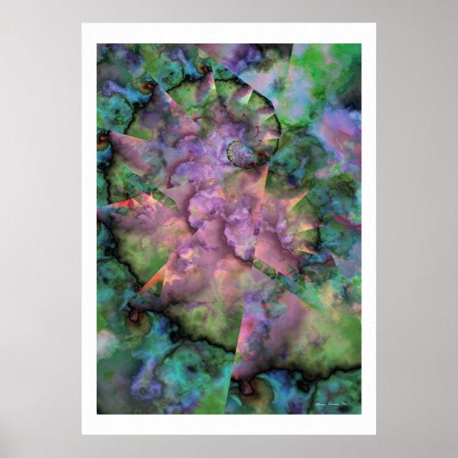 Pôster Fractal Fantasy 21 (Frente)