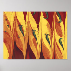 Poster Fractal Flames
