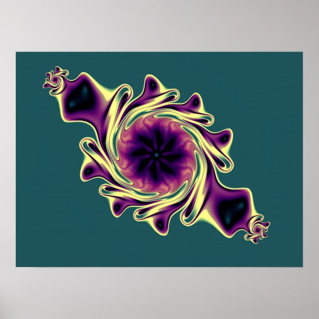 Poster Fractal Jewel Trinket (Frente)