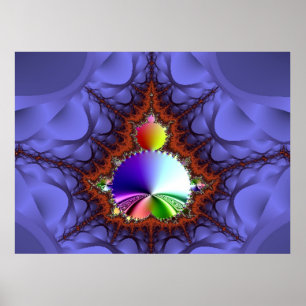Pôster Fractal Journey