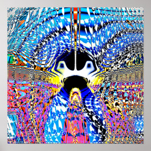 Pôster Fractal Projection 2.7b