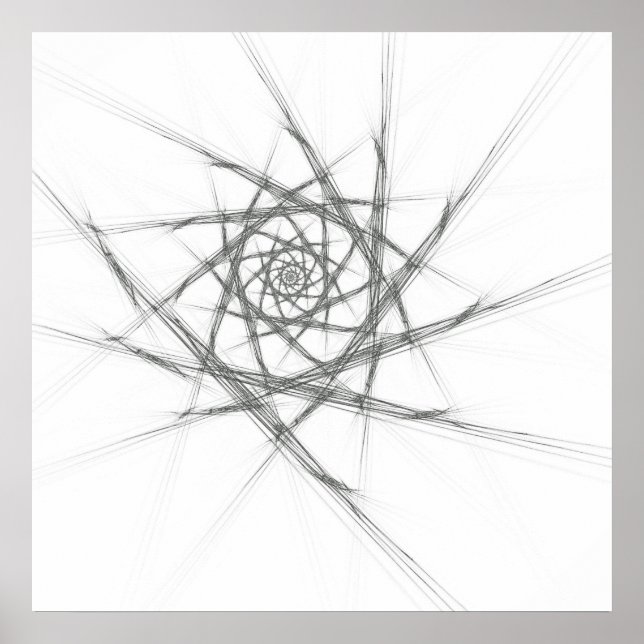 Pôster Fractal Spyro 2 (Frente)