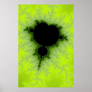 Poster Fractal verde