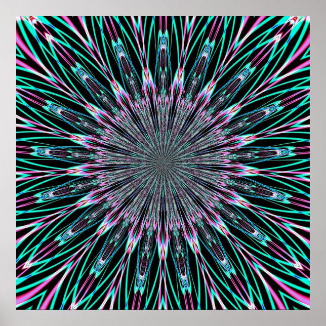 Pôster Fractalescopo 35 (Frente)