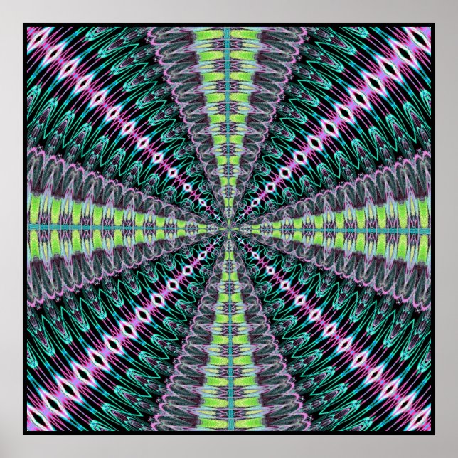 Pôster Fractalescopo 39 (Frente)