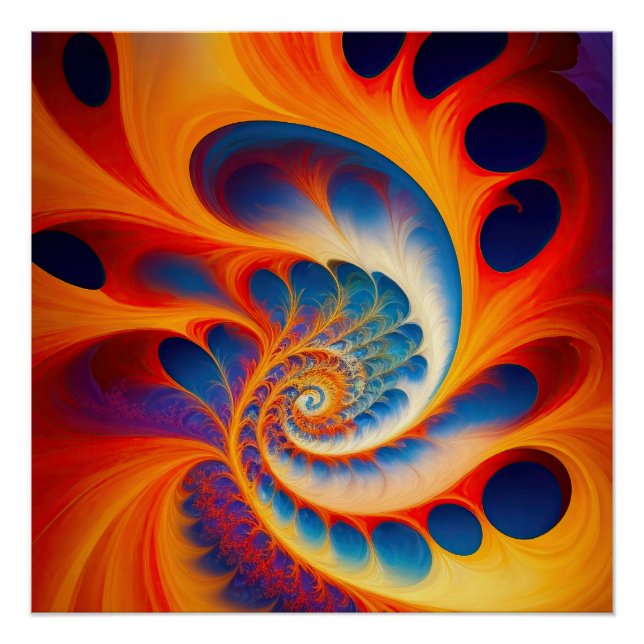 Pôster Fractaliscioso (Frente)