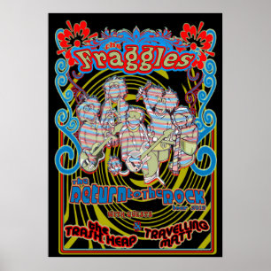 Poster Fraggles retornam à turnê rock