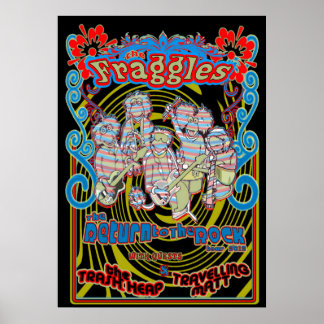 Poster Fraggles retornam à turnê rock