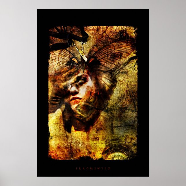 Pôster fragmentado (Frente)