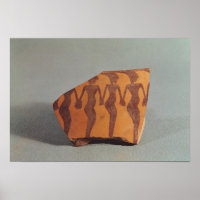 Fragmento da cerâmica