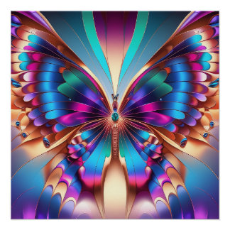 Pôster Fragmentos de Mariposa