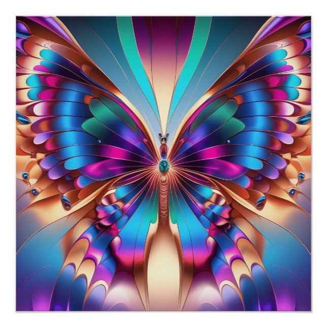 Pôster Fragmentos de Mariposa (Frente)